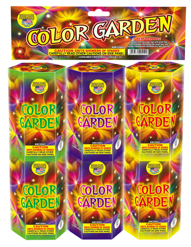 Color Garden Fountain - Click Image to Close