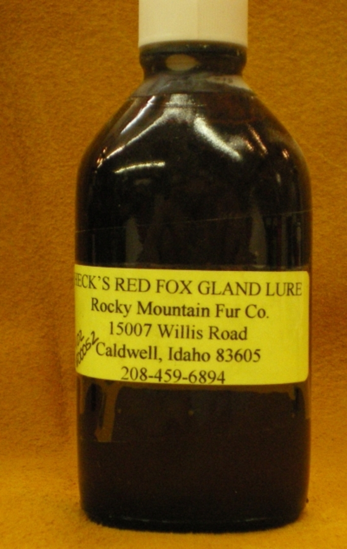 Heck's Red Fox Gland Lure - Click Image to Close