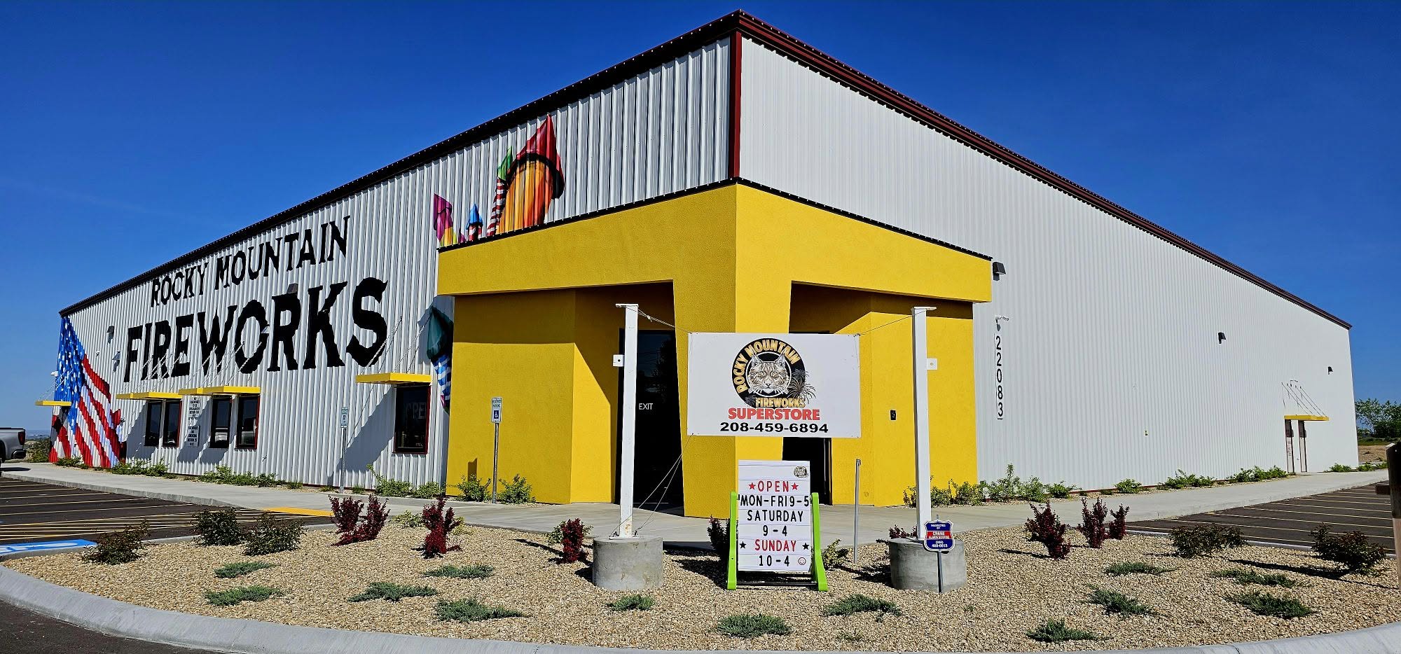 New Rocky Mountain Fireworks & Fur Co. store in Caldwell, Idaho